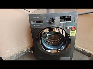 🧺 Samsung Front Load Washing Machine Demo & Installation | Model: WW70R22EK0X/TL | Cheap and Best