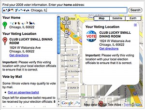 Google helps get out the vote with new web gadgets