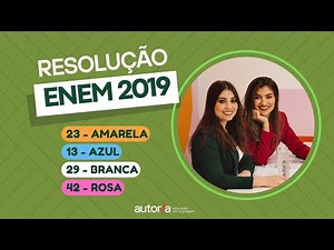 Enem 2019 - Authorship Language - Question 23 | Languages, yellow test