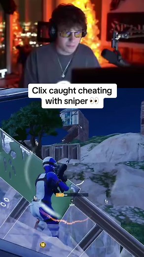 Clix Caught Cheating with Sniper - FNCS Scandal Revealed