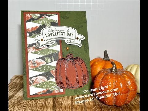 Twisted Ribbon Card Making Technique