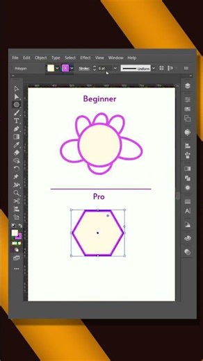How to Make a Flower Very Easily in Adobe Illustrator | Beginner Friendly Tutorial