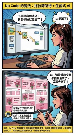 No Code 與 Low Code