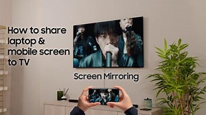 How to Screen Share to Your TV Want to see your phone or laptop on the big screen in seconds? This quick guide shows how to screen mirror or cast content to your Samsung TV from your smartphone or laptop wirelessly and effortlessly. Perfect for photos, videos, streaming apps, or presentations. Learn more about screen mirroring to Samsung TVs: http://spr.ly/6182CP2xr Screen mirroring works with Apple Air Play and Chromecast. *Internet connection and compatible smartphone required. **Apple and Air