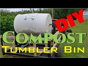 DIY Compost Tumbler Bin