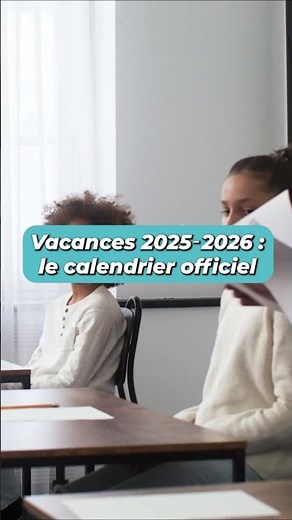 The 2025-2026 school calendar is finally published: here are all the holiday dates