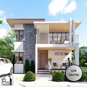 Multi-family House Plan: 2-story Duplex 90 Sq Meters (CAD   PDF Files) - Etsy