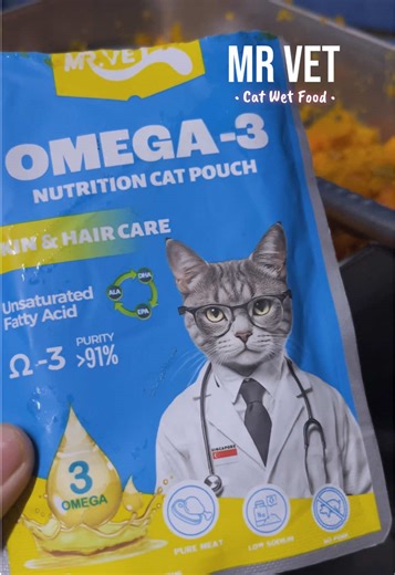 Adding Squash and Carrots to Cat Wet Food