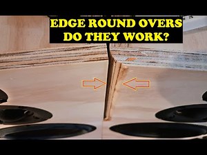 Adding a Round Over to a Baffle with Bad Diffraction.