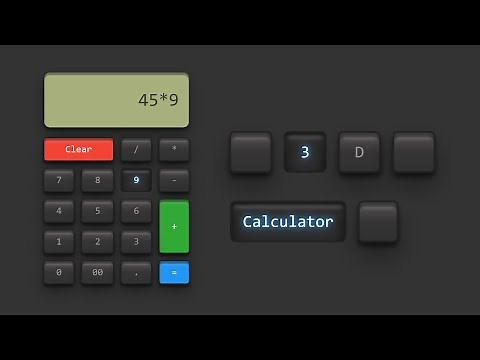 How to Make Calculator using Html CSS and Javascript