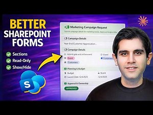 Make SharePoint Forms 10× Better with JSON (Sections, Read-Only & Conditional Fields) + Claude AI