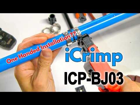 Is This the Ultimate PEX Tool for Tight Spaces? | iCrimp BJ03