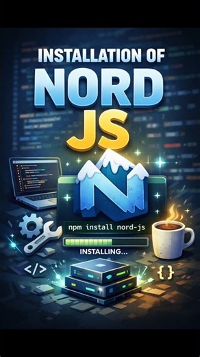 “Nord.js install karna itna easy? 😳”
