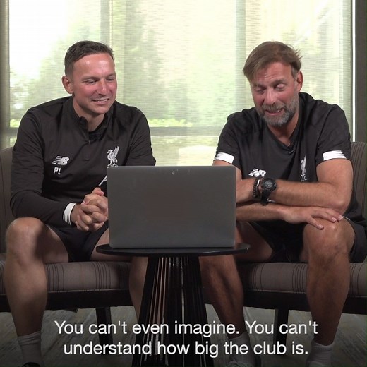 229K views · 135 shares | "I'm not on Twitter or anything, so I can't see these things but I opened a Twitter account, only to watch this. It's unbelievable, this club is so big." We've got amazing support around the world... and the boss absolutely loves it  | Liverpool FC | Facebook