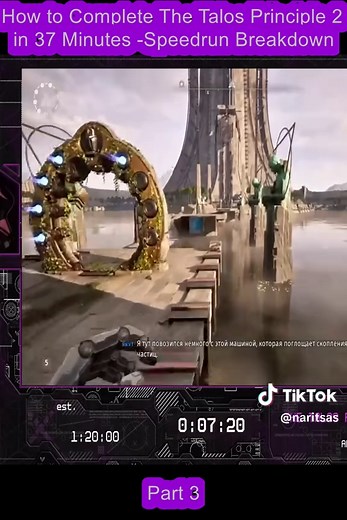 How to Complete The Talos Principle 2 in 37 Minutes -Speedrun Breakdown (3)