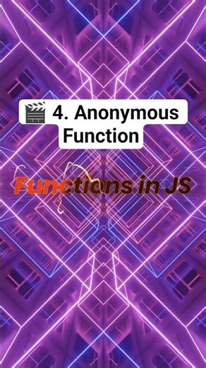 Anonymous Functions Explained Fast ⚡ #JavaScript #CodingShorts #WebDev #Shorts