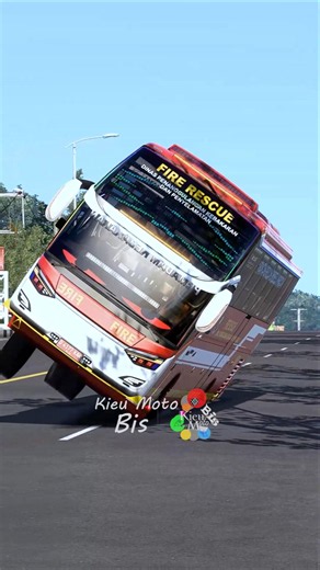 Aksi Bus Oleng Yang Bikin Semua Auto Senang 😅 #shorts #basuribussid #busmania