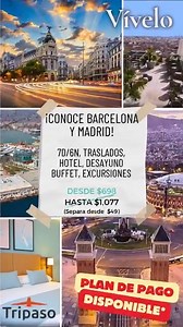 #Extendido ¡Conoce Barcelona y Madrid! ➔...