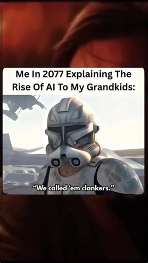 AI in 2077: When Clones Remember the Clankers 😂