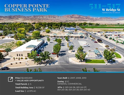 511 W Bridge St, Yerington, NV 89447 - Copper Pointe Business Park | LoopNet