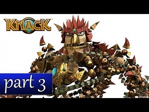 Knack Gameplay Ch. 2 - The Adventure Begins (PS4 Walkthrough HD) - Part 3