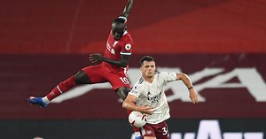 Arsenal fans fume after Sadio Mane escapes red card at Anfield