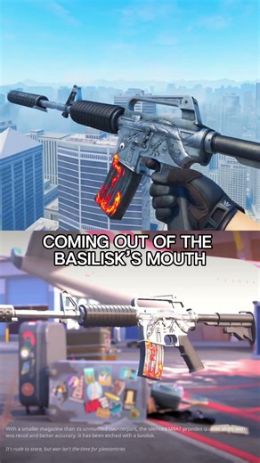 M4 Basilisk x USP Cortex Sticker Crafts | #cs #cs2 #crafts #update
