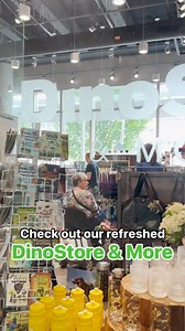 1.9K views · 33 reactions | Have you checked out our DinoStore yet? With books, games, toys, apparel, art, and more, all of it dino-themed, it's a dinosaur fanatic's dream! You can find it on the first floor of the Nature Research Center, or shop our prehistoric merch at store.naturalsciences.org. 練 | North Carolina Museum of Natural Sciences | Facebook