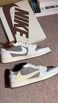 J’ai reçu mes nouvelles chaussures 😍 ( Travis Scott ) #nike #travisscott