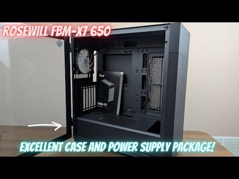 Resewill FBM X7 - 650 - Computer Case - Excellent Compelling Package!