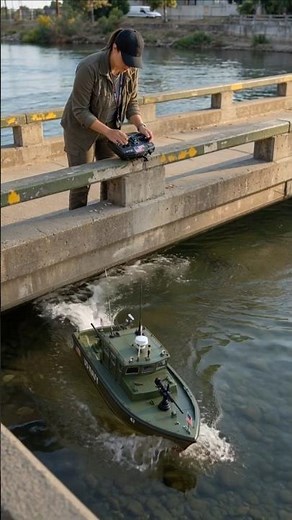 You Won’t Believe This Boat Is Remote Controlled #rcboat #rc #rcboats #modelboat #boatlovers