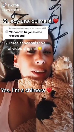 Responder a @ximenadel02 I’M A CHIMERA! #biology #mutant #quimerismo #fyp #geneticmutation #chimerism #chimera #viral