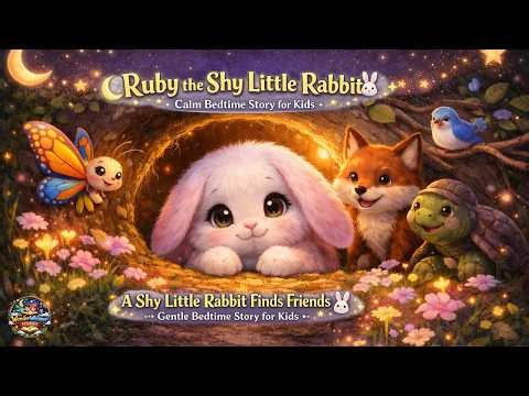 Ruby the Shy Little Rabbit 🌙 Calm Bedtime Story