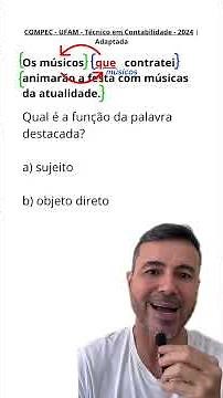Functions of the word "QUE" #portuguese #grammar #portuguesetips