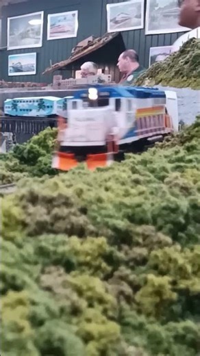 ho scale tri rail gp-49 at south Florida railfan museum with a horn show!!!#assamtezpur #hornshow
