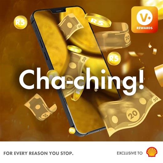 💸 Score R25 on us! Download your V App, transact with your in-app V card, and score R25 off your in-store purchase for your next Shell visit. T's & C's apply. #Joinibandla #VPlusRewards | Shell