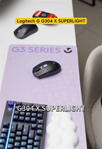 G304 X Superlight 比較：最佳小手抓握電競滑鼠？