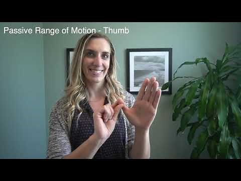 Physical Therapy Exercises Trigger Finger/Thumb