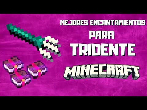 📚⛑️ Best TRIDENT ENCHANTMENTS in Minecraft (1.7, 1.18, 1.19) | Trident MAMADISIMO
