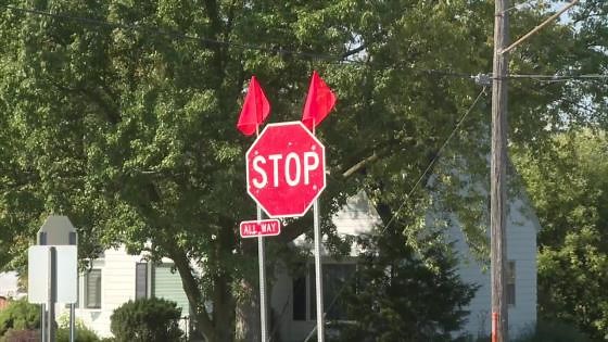 Temporary Four-Way Stop Installed at Hudsonville Intersection Amid Road Detours
