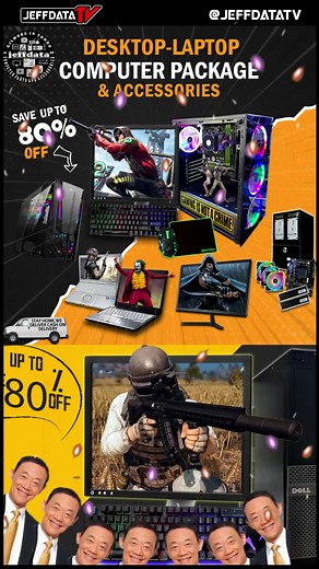 Jeffdata PC - LOWEST PRICE COMPUTER SET - follow jeffdata TV vlogs and video PC TALK! #computerhardware | Jefferson Data