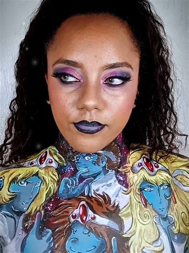 Harder, Better, Faster, Stronger 🤖 @Daft Punk Four talented alien musicians are kidnapped by a record producer who disguises them as humans. Shep, a space pilot in love with bass player Stella, follows them to Earth. Reprogrammed to forget their real identities and renamed The Crescendolls, the group quickly becomes a huge success playing soulless corporate pop. At a concert, Shep manages to free all the musicians except Stella, and the band sets out to rediscover who they really are -- and to 