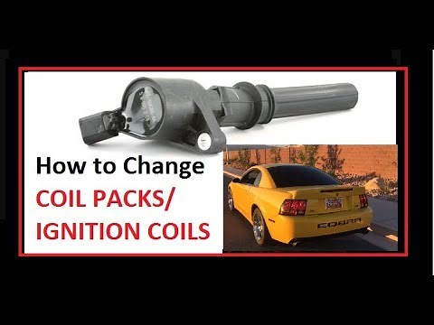 How to change Mustang Coil Packs. COP Ignition coils. Misfire, car jolts, cuts out F150 Crown Vic