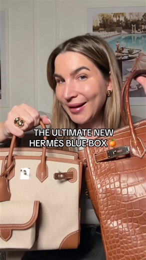 Unboxing the New Rare Hermès Blue Box