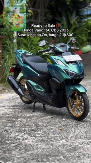 Ikhsan Motor Bpp - Real Account on Instagram: "❌❌SOLD OUT❌❌ Honda Vario 160 CBS 2023 Surat lengkap BPKB,STNK,FAKTUR,FC KTP. Pajak on 2026, Plat on 2028 Plat Samarinda Tukar tambah motor lain bisa ajukan aja Ket : - Body repaint lecet tipis - ⁠Mesin standar halus - ⁠Kelistrikan aktif semua - ⁠Ban d/b MP 27 - ⁠Kilometer 73rb - ⁠Velg RCB p5 - ⁠Kaliper Nissin 2p Original - ⁠Piringan 260 BRT - ⁠Shock belakang Ohlins Vietnam - ⁠Lampu Biled Aes Experience - ⁠Stoplamp Lezy - ⁠Master rem Nissin Axial - ⁠