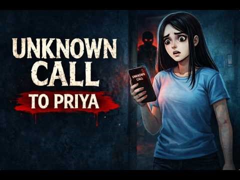 Unknown Call to Priya | The Terrifying Midnight Phone Call | 2D Animated Horror Story