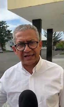 Secretary of Education talking about CAIC in Itabuna