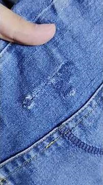 How to sew a hole in your clothes yourself easily and simply tricks for beginners