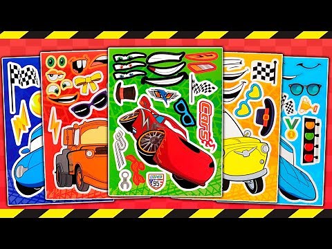 CARS DISNEY STICKER BOOK | Join Lightning McQueen and Friends on an Exciting Adventure