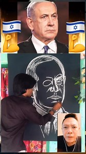 540K views · 27K reactions | Pemuda ini menggambar wajah PM Benyamin Netanyahu di awali dengan kata Israel  #GodblessIndoneisia #Godblessisrael #Godblessallnation #fyp #fbpro #vod #reel #viral | Renungan, Kesaksian dan lagu rohani | Facebook